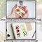 6PCS Cross Stitch Bookmark Kit for Beginner Flower Pattern Stamped Cross Stitch Kits for Adults Crossstitch Kits Adult Bookmarks